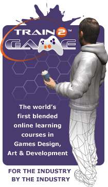 Train2Game Games Design and Development Courses - main site